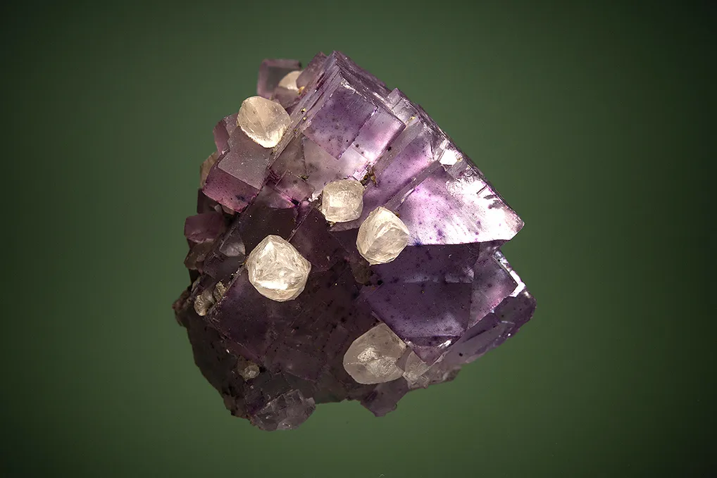 Fluorite with Calcite - image 3