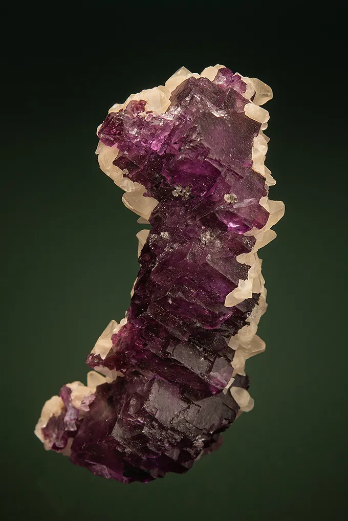 Fluorite with Calcite image