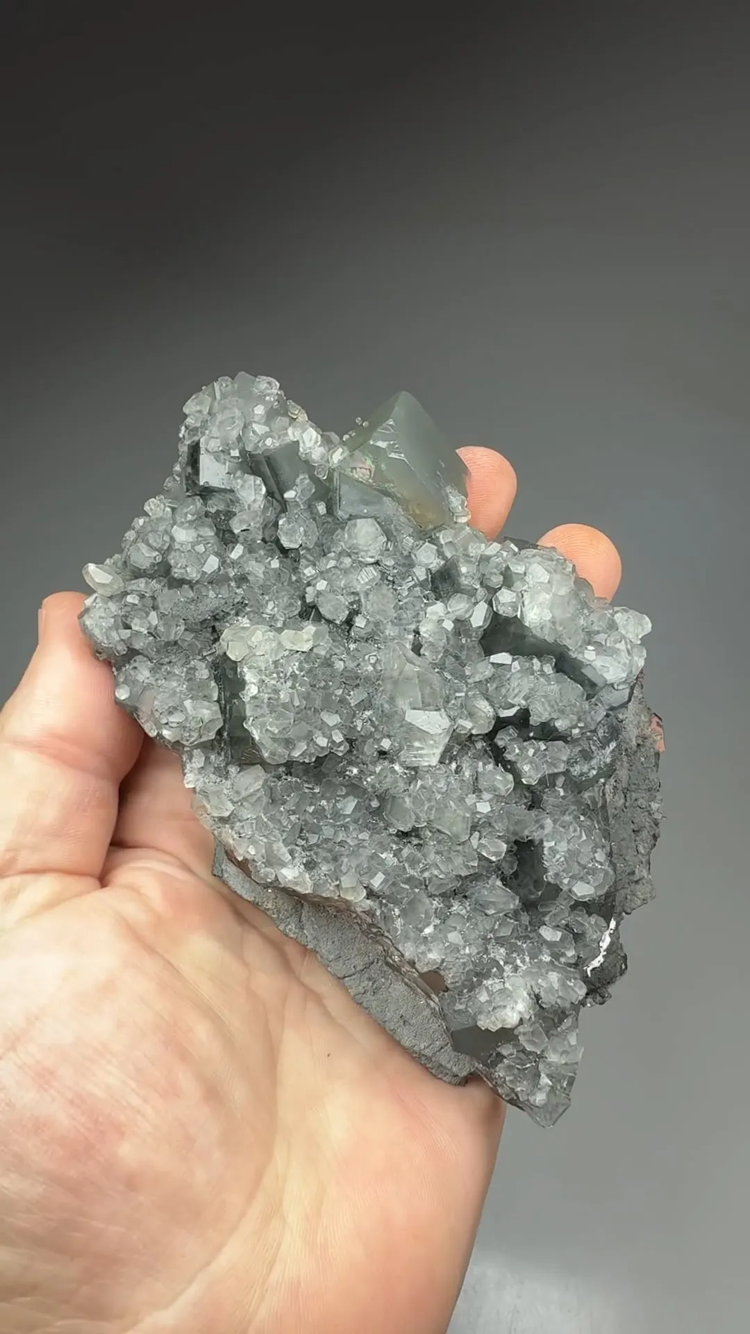 Fluorite with Calcite - image 2