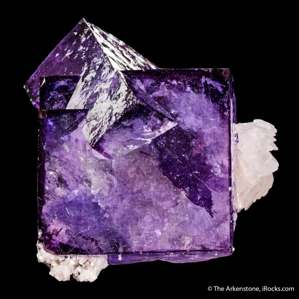 Fluorite with Calcite image