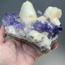 Fluorite with Calcite - image 2