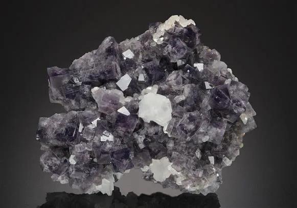 Fluorite with Calcite - image 1