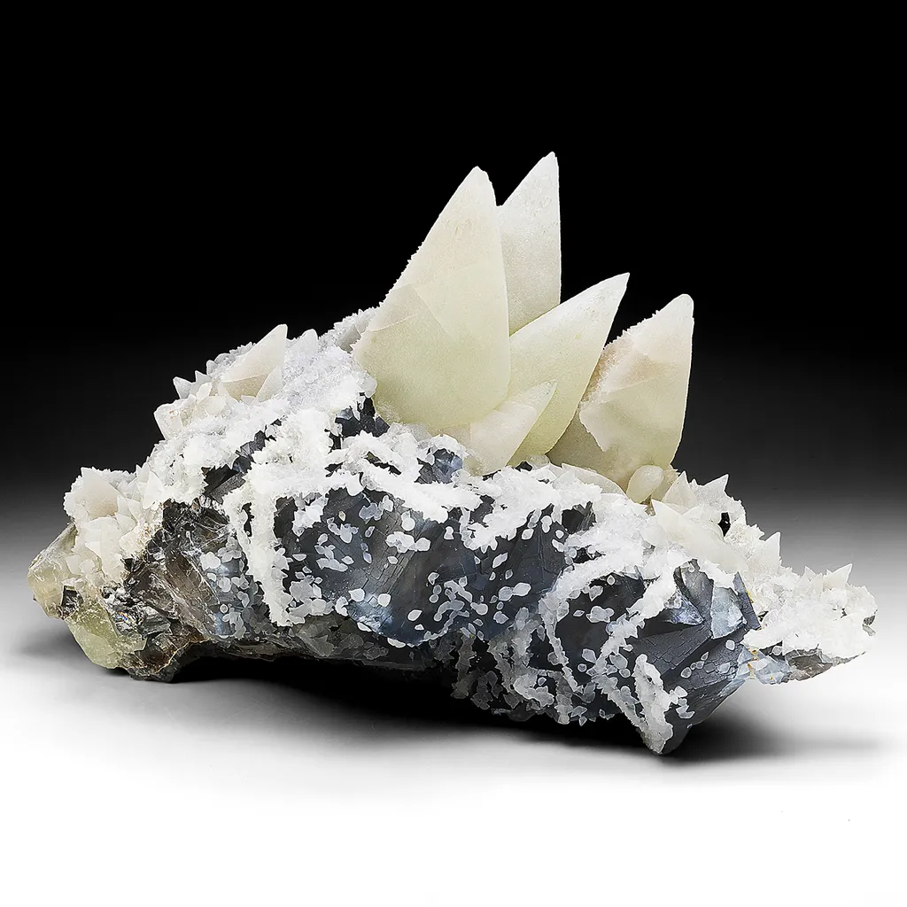 Fluorite with Calcite image
