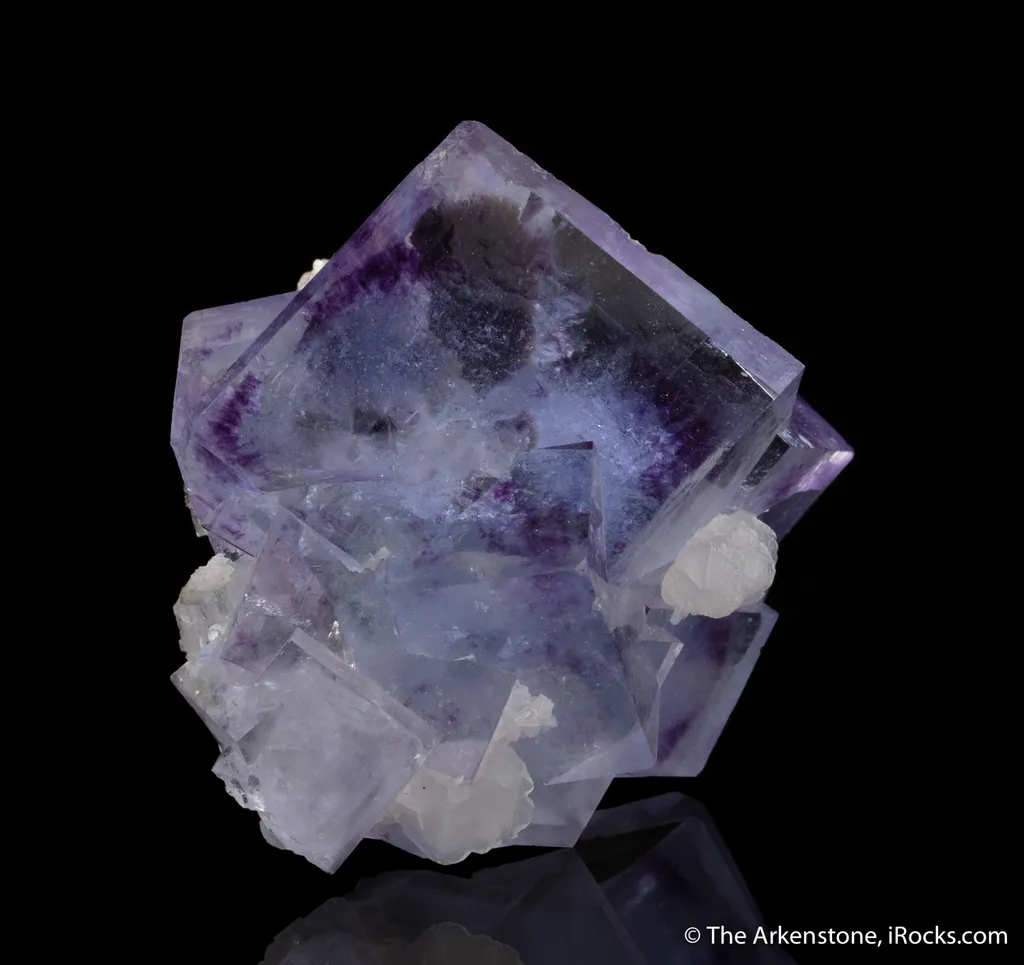 Fluorite with Calcite image