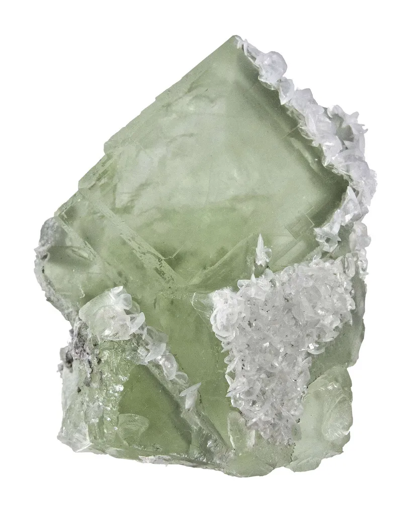 Fluorite With Calcite image