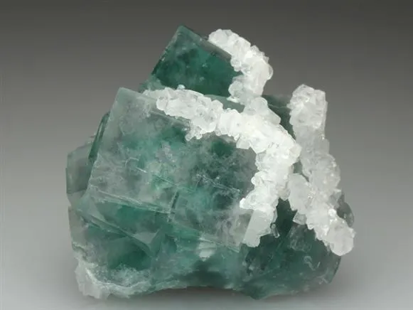 Fluorite with Calcite - image 1