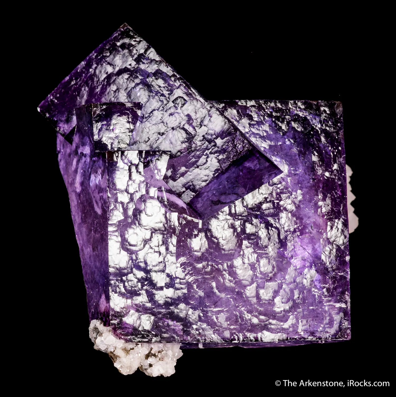 Fluorite with Calcite - image 2