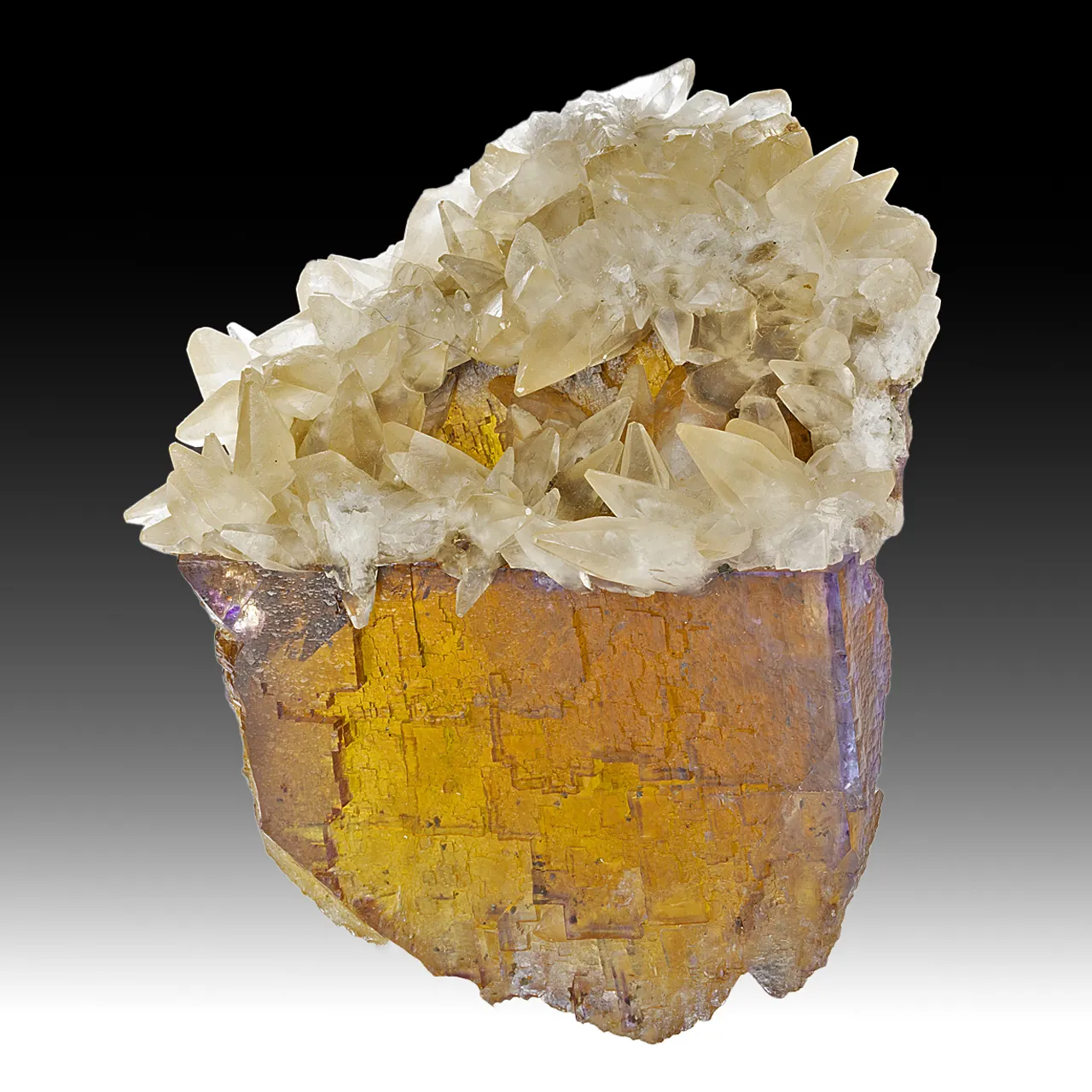 Fluorite with Calcite - image 1