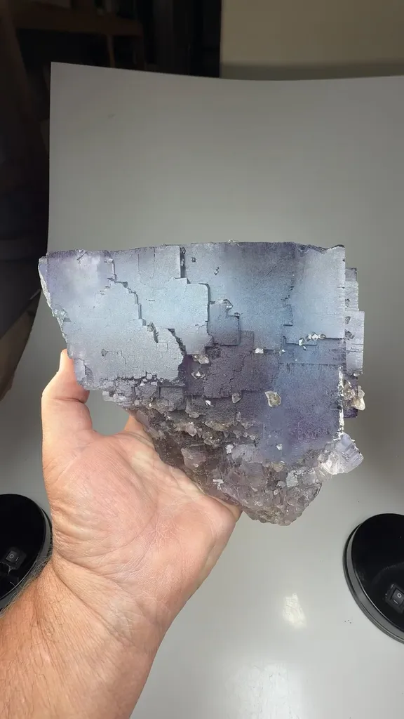 Fluorite with Calcite image
