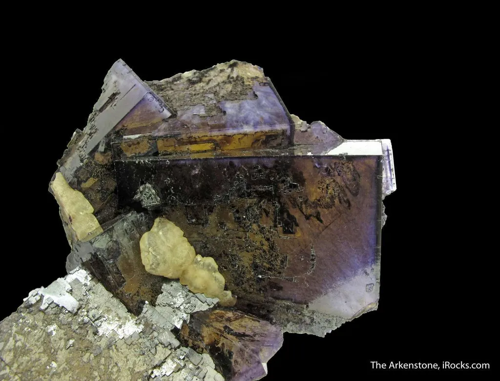 Fluorite with Calcite (fl) - image 5