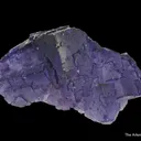 Fluorite with Calcite (fl) and Pyrite - image 3