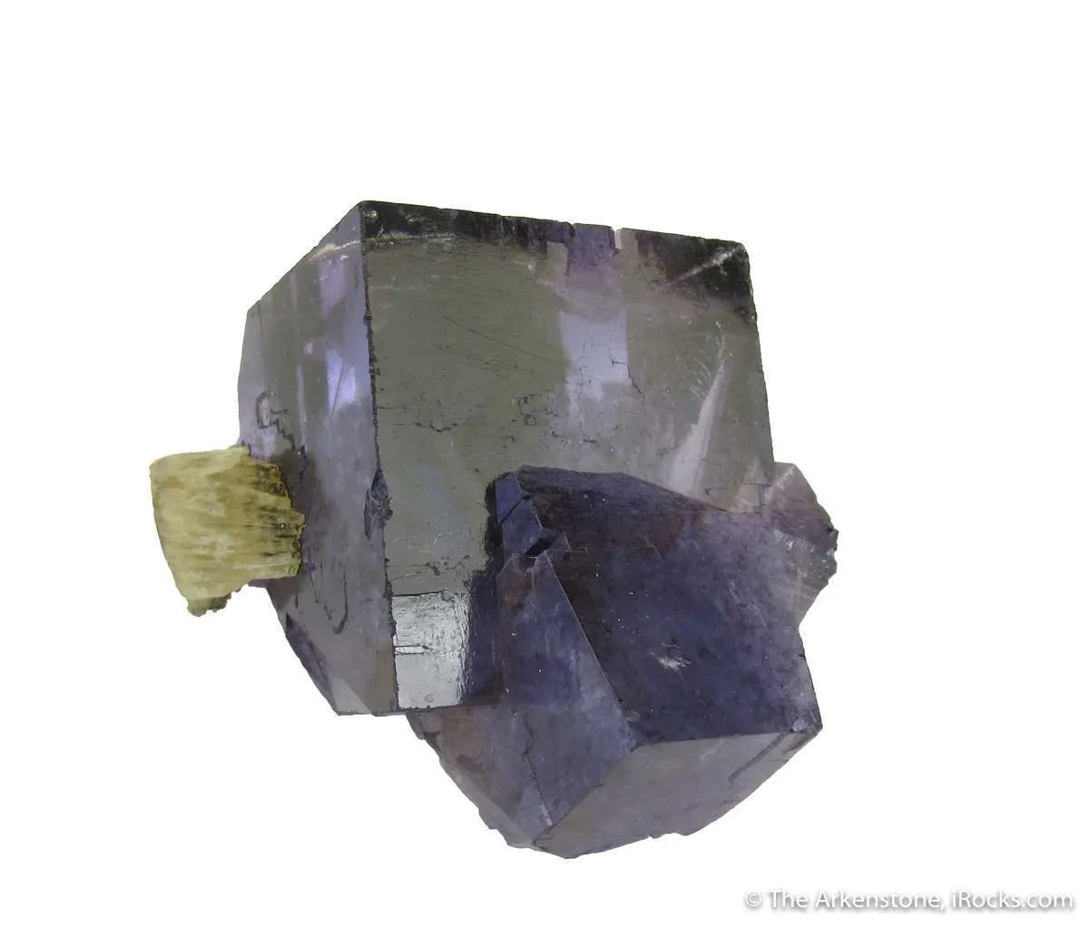 Fluorite with Calcite (fluorescent) - image 4