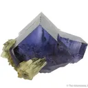 Fluorite with Calcite (fluorescent) - image 6
