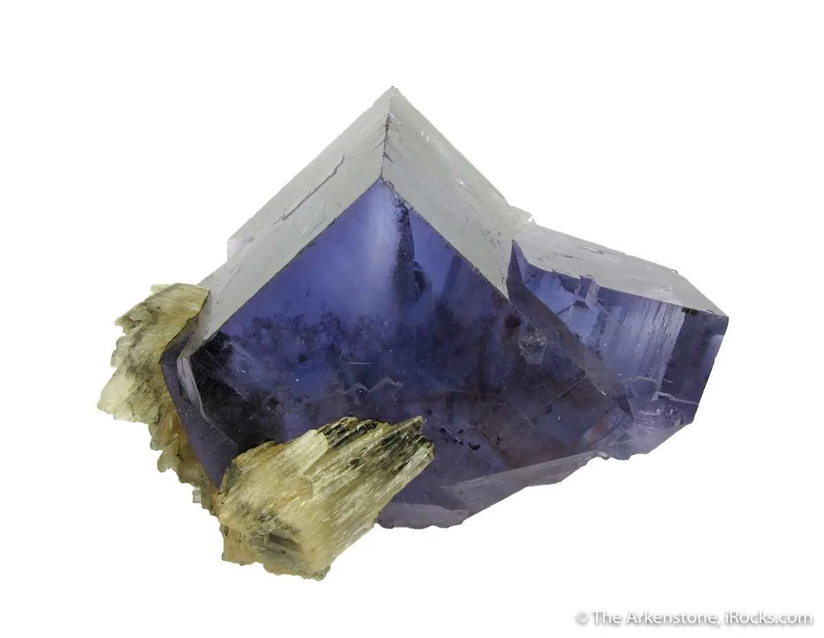 Fluorite with Calcite (fluorescent) - image 6