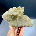 Fluorite with calcite from Pakistan - image 5