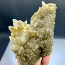 Fluorite with calcite from Pakistan - image 4