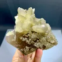 Fluorite with calcite from Pakistan - image 6