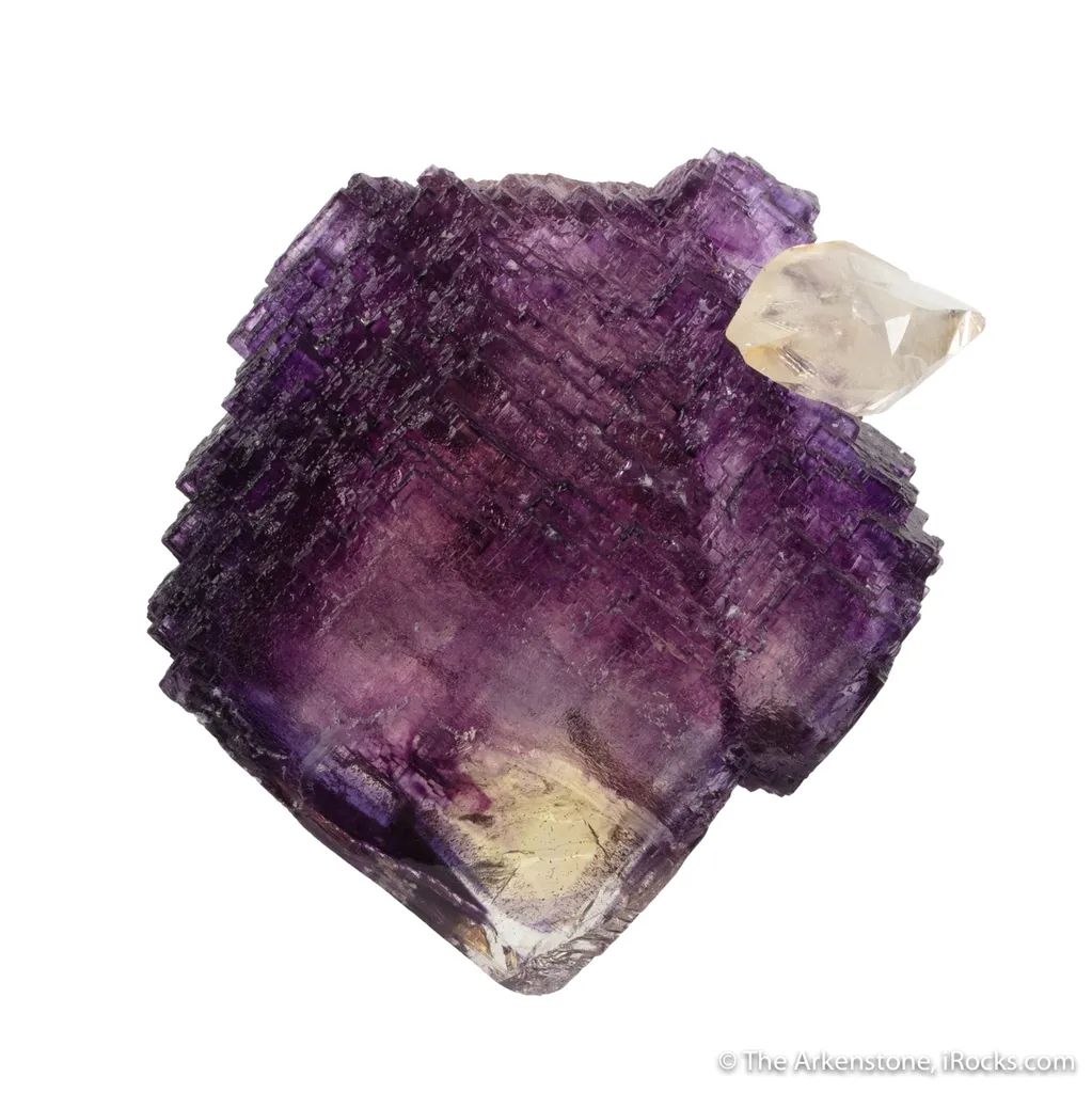 Fluorite with Calcite ("gem corner") - image 3