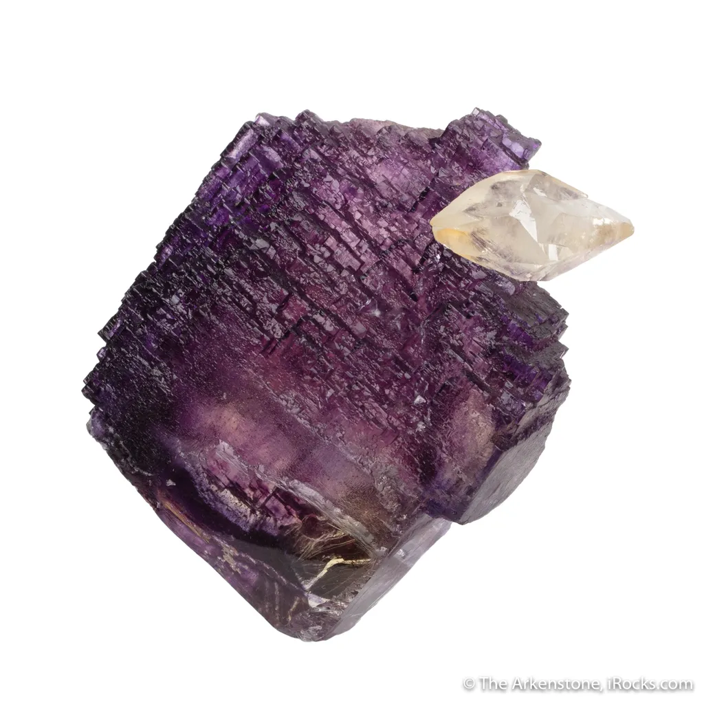 Fluorite with Calcite ("gem corner") - image 2