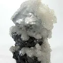 Fluorite With Calcite on Galena - image 1