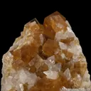 Fluorite with Calcite on jura limestone - image 1