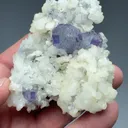 Fluorite with Calcite, Quartz - image 2
