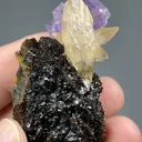 Fluorite with Calcite, Sphalerite - image 2