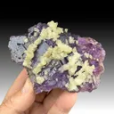 Fluorite with Calcite, Sphalerite - image 1