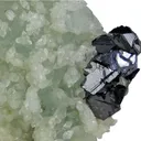 Fluorite With Calcite, Sphalerite, & Galena - image 3