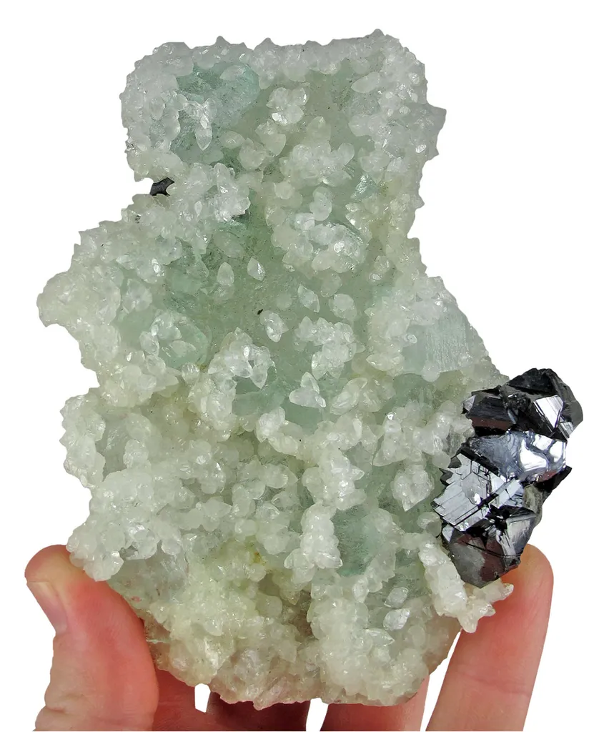 Fluorite With Calcite, Sphalerite, & Galena - image 4