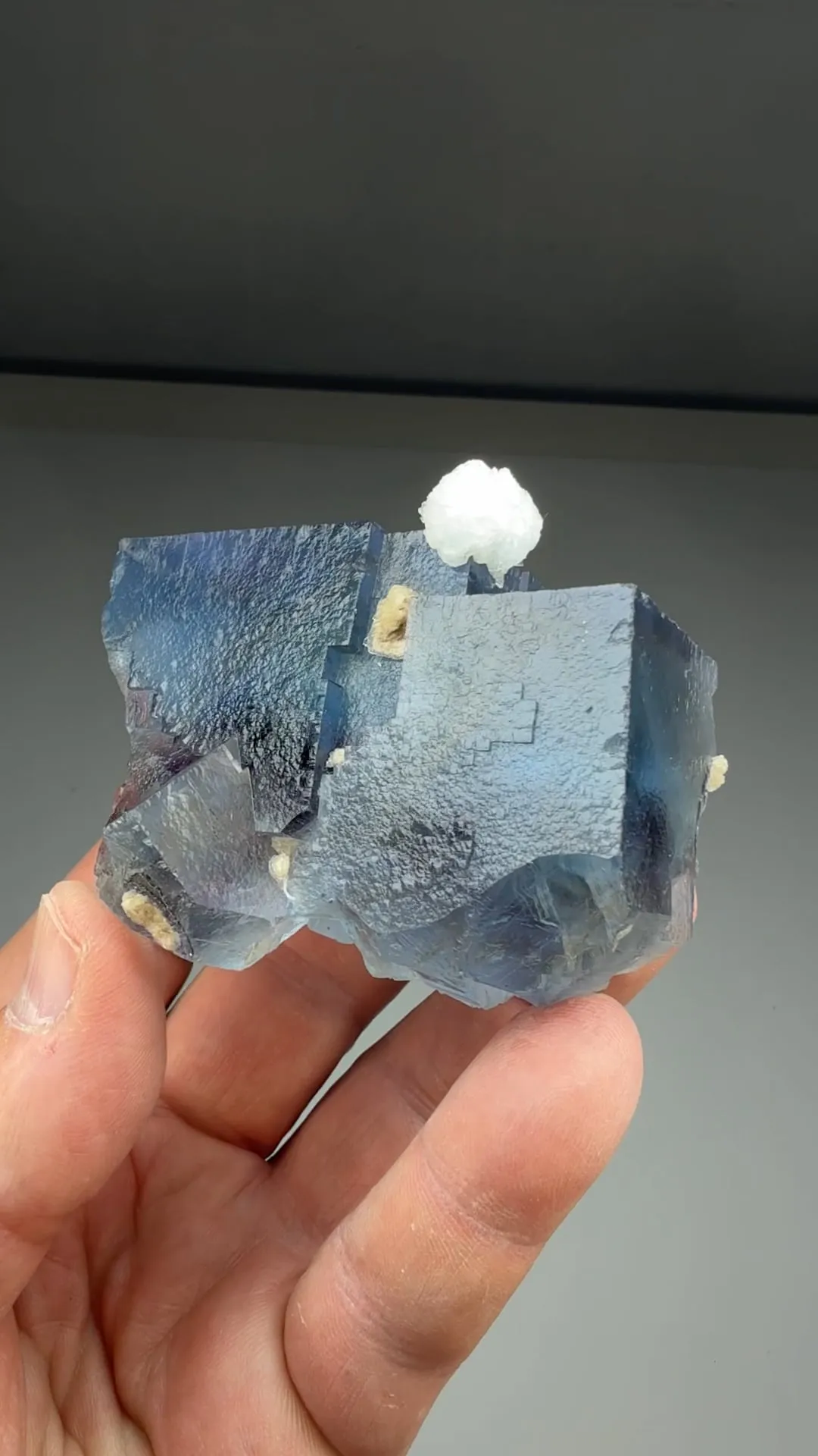 Fluorite with Celestine - image 2