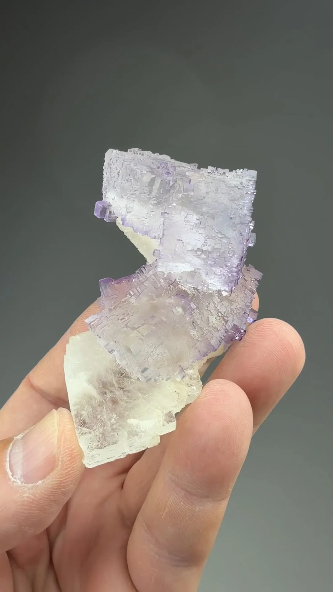 Fluorite with Celestine - image 2