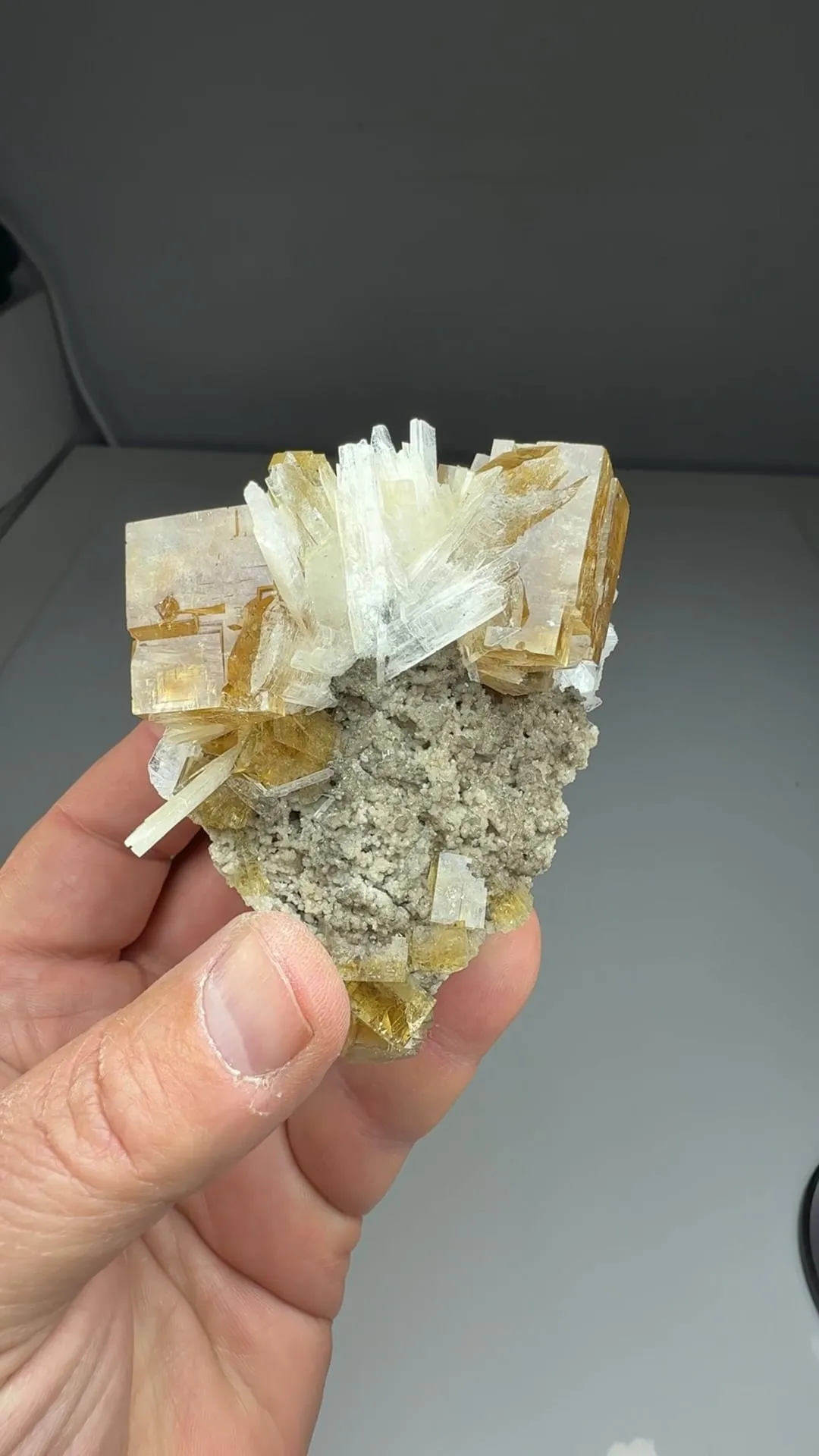 Fluorite with Celestine - image 2