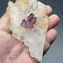 Fluorite with Celestine - image 2