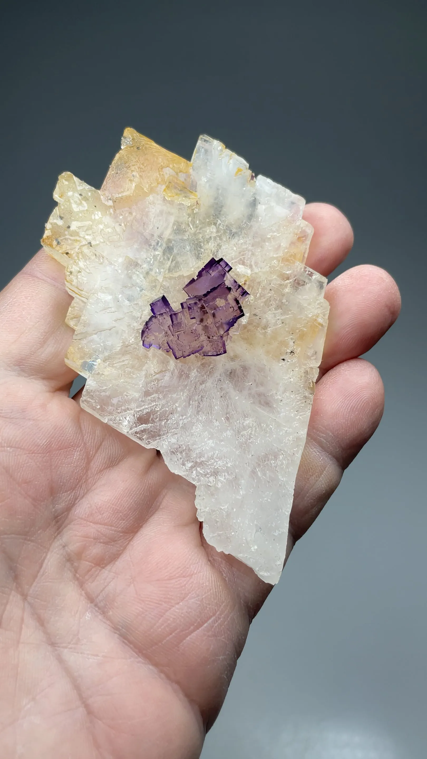 Fluorite with Celestine - image 2