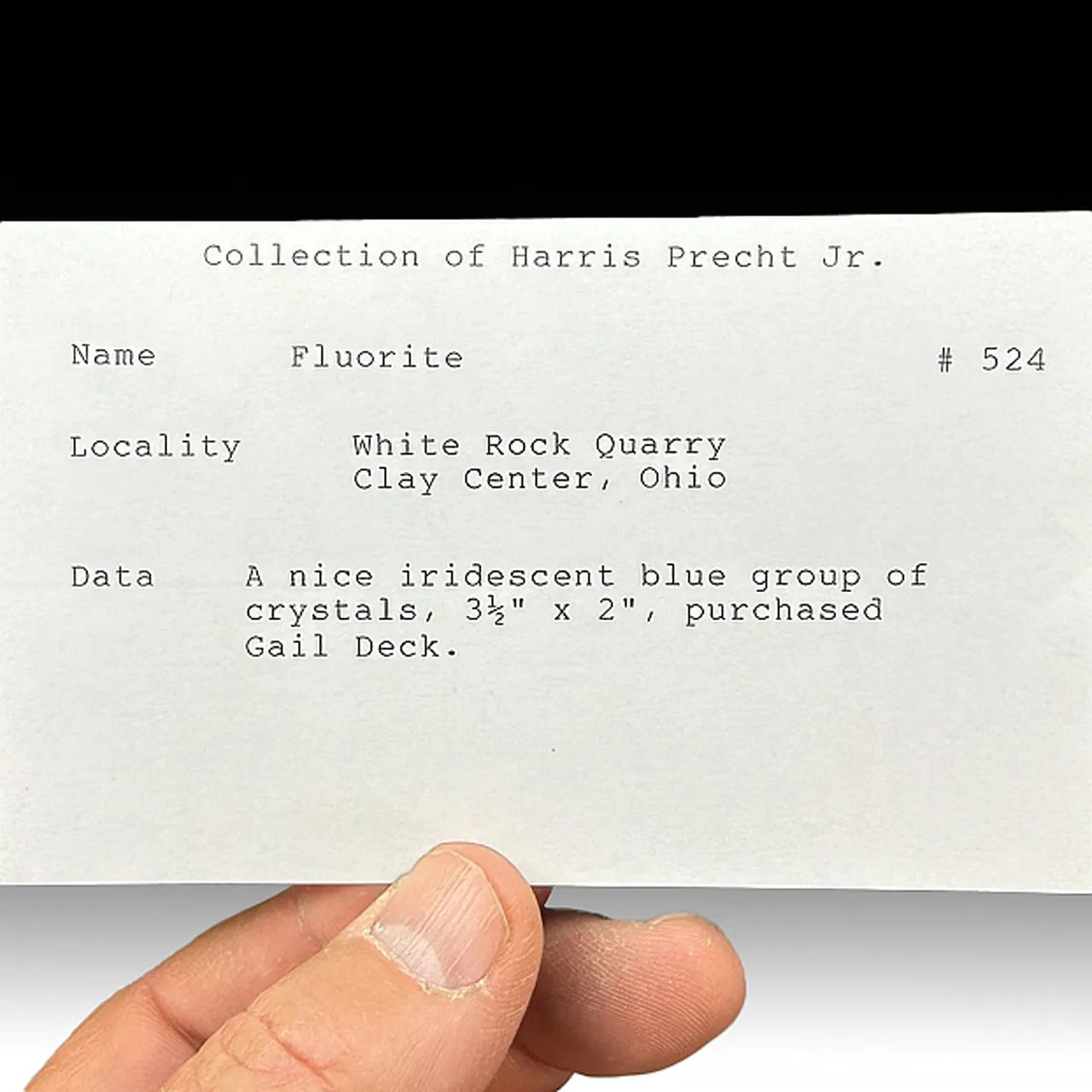 Fluorite with Celestine - image 2