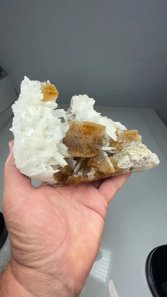 Fluorite with Celestine - image 2