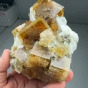 Fluorite with Celestine (Restored 2x) - image 2