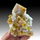 Fluorite with Celestine (Restored 2x) - image 1
