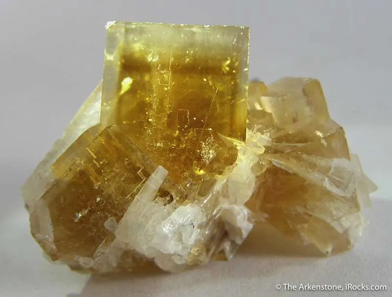 Fluorite With Celestite image