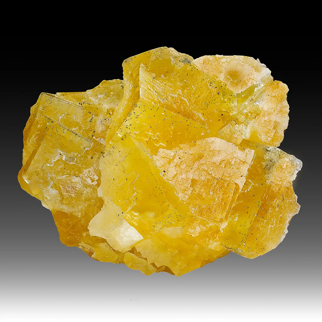 Fluorite with Chalcopyrite image