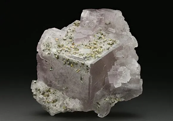 Fluorite with Chalcopyrite - image 1