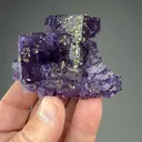 Fluorite with Chalcopyrite - image 3