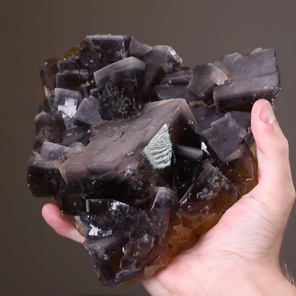 Fluorite with Chalcopyrite - image 2