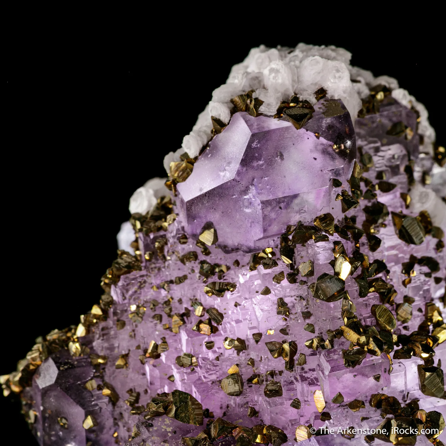 Fluorite with Chalcopyrite - image 5