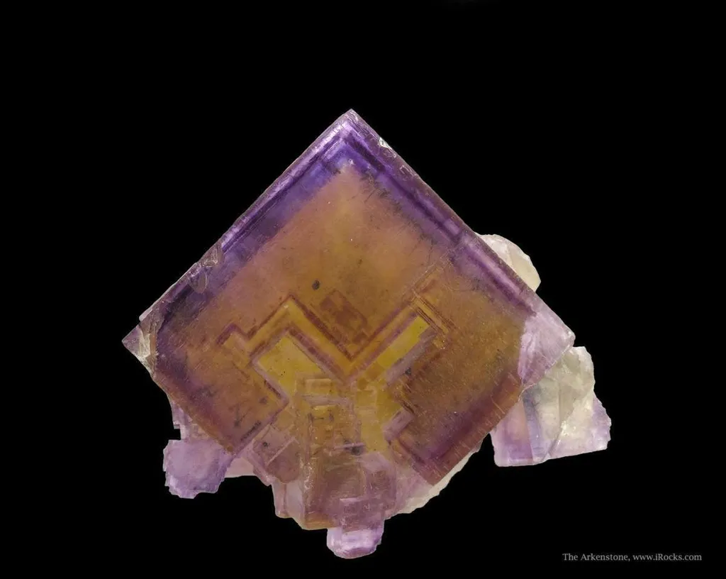 Fluorite With Chalcopyrite image