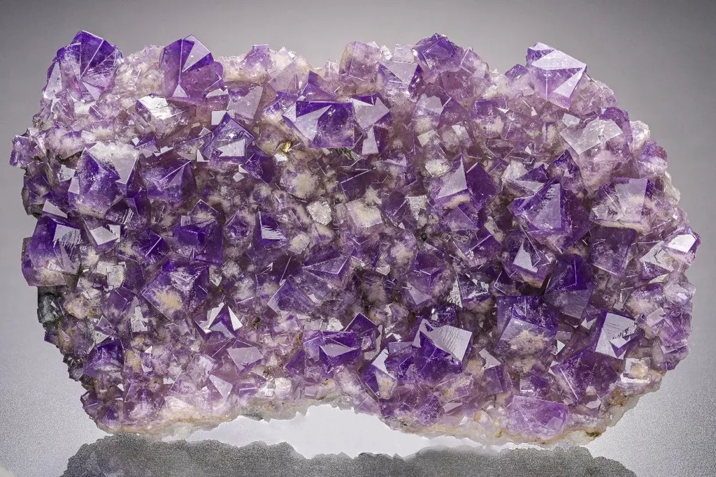 Fluorite with Chalcopyrite image