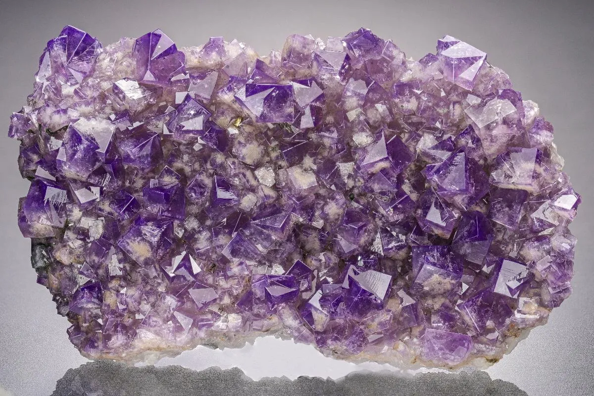 Fluorite with Chalcopyrite - image 1