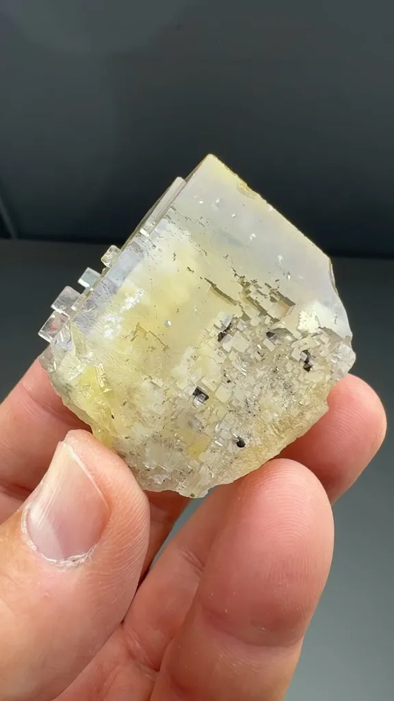 Fluorite with Chalcopyrite - image 2