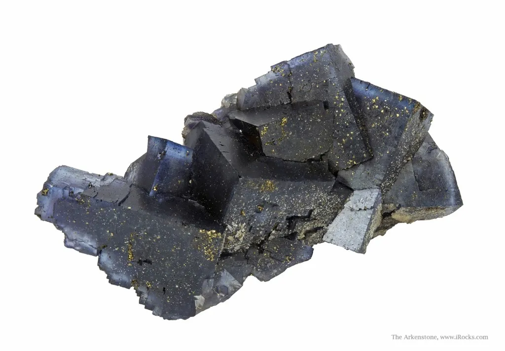 Fluorite With Chalcopyrite - image 3